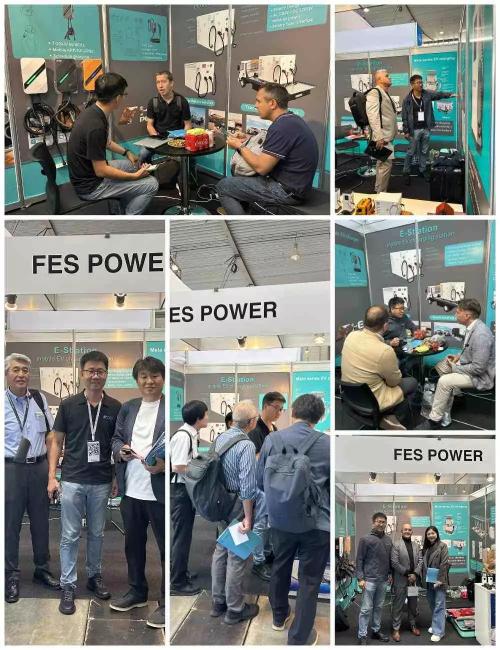 Interactuar con clientes globales en The Battery Show Europe 2025