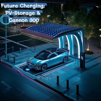 Carga del futuro: almacenamiento fotovoltaico y Cannon 300