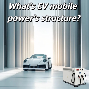 ¿Cuál es la estructura de la energía móvil de los vehículos eléctricos?