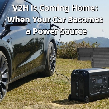 V2H vuelve a casa: Cuando tu coche se convierte en una fuente de energía