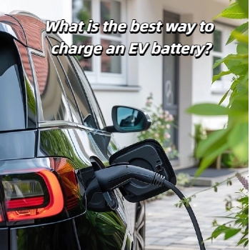 ¿Cuál es la mejor manera de cargar la batería de un vehículo eléctrico?